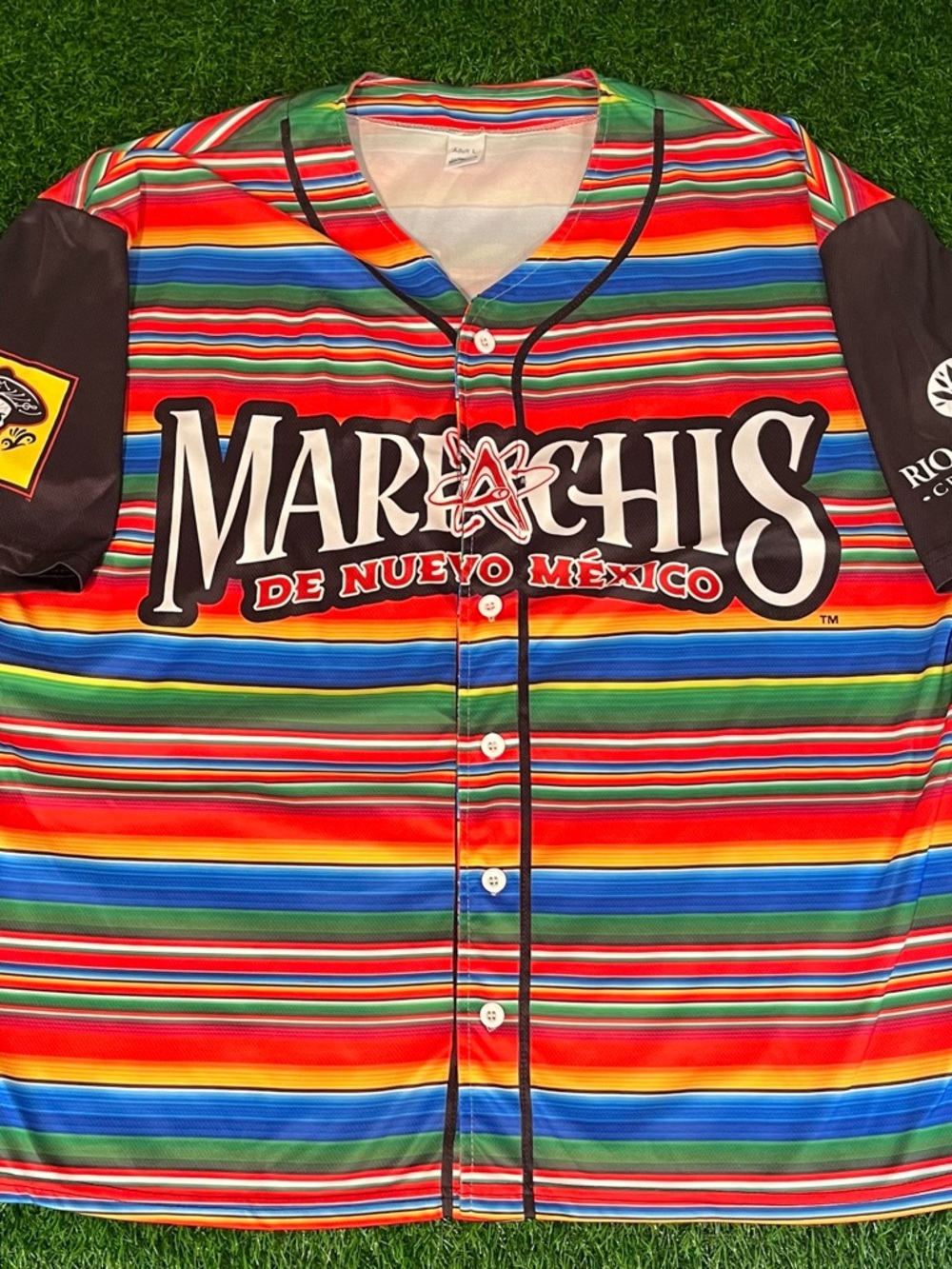 2023 SGA Albuquerque Isotopes Cinco de Mayo Jersey Unisex Adult Size Large